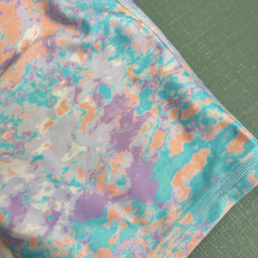 Under Armour Girls Heat Gear Printed Bike Shorts - Picture 8 of 9